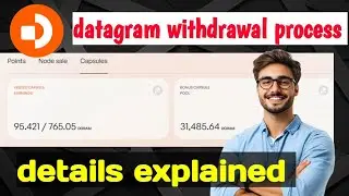 Datagram latest update | how to claim capsule in Datagram | datagram kyc details explained 