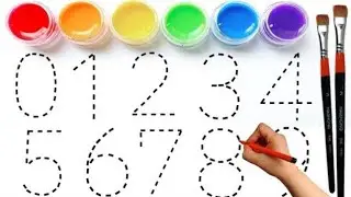 12345 | Числа | Названия чисел | Счет от 0 до 9 | Обучение для детей | Песни | Цвета
