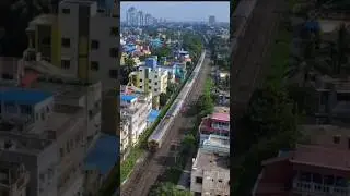 dji mini 4k dron stabilization test #djimini4k #dronevideo #indianrailways #youtubeshorts