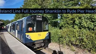 Island Line Full Journey Shanklin to Ryde Pier Head