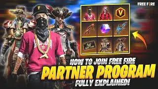 HOW TO JOIN FREE FIRE PARTNER PROGRAM - GARENA FREE FIRE