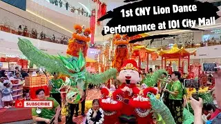 First Acrobatic Lion Dance For CNY 2026 @ IOI City Mall Putrajaya. It Was Great. 
