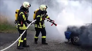 Hasiči Skalice u České Lípy,Chrastava a němečtí kolegové-cvičení