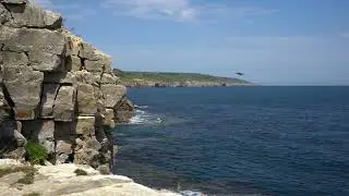Winspit Quarry | Coastal Calm & Caves | 4K Nature Escape (22 mins)