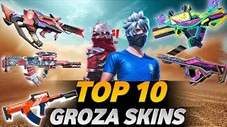 TOP 10 GROZA GUN SKIN | FREE FIRE NEW EVENT | FREE FIRE NEW EVENT FREE | FF NEW EVENT | EVO GROZA 