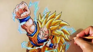 Cómo Dibujar a Goku SSJ3 | Dragon Ball Z | How to Draw Goku SSJ3 | ArteMaster