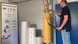 Rollenhandling mit Auto-Lift / roll handling with Auto-Lift
