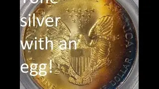 Artificially Toning Silver using an Egg