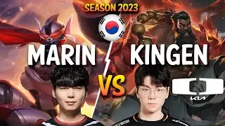 MaRin vs DK Kingen - MaRin RUMBLE vs Kingen UDYR Top - Patch 13.24 KR Ranked