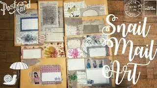 Snail Mail Art | Decorating Clasp Envelopes | Craft with Me | Project Share