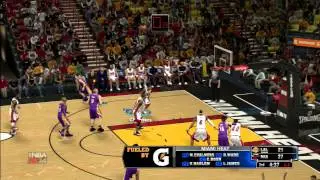 NBA 2k14. Miami Heat VS Los Angeles Lakers