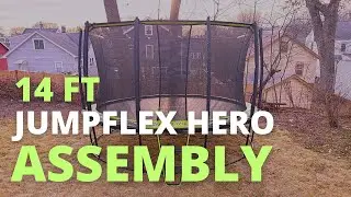 JumpFlex HERO 14ft Trampoline Assembly | Full Build Guide From Start to Finish