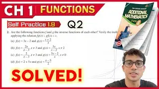 Self Practice 1.9  Q2  | Form 4 Add Maths Chapter 1