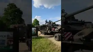 Tatra815 + T55  jedzie na poligon