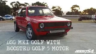 DSG MK1 Golf running Golf 5 motor