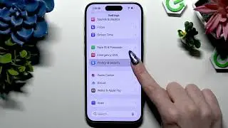 APPLE iPhone 15 Pro &ndash; How to Turn On or Off Location