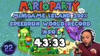 [World Record] Mario Party Minigame Island 100% [NSO] in 43:33 | KellyKr22 Speedrunning