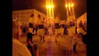 Bastoners dance during Etno*c in Częstochowa 1