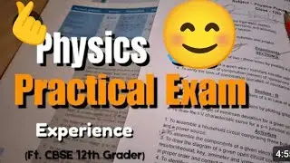 Physics practical class 12 cbse board experience🥺🥺 