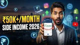 10 side hustles Indians are using to earn ₹50K+ monthly in 2026. Save this & start today!