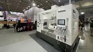 Micro Dynamics TERA 50VT at the TIMTOS 2023 & showing the option of &Oslash;500mm platter