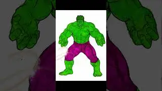 Avengers Video #4 | Hulk Coloring Page | #Hulk