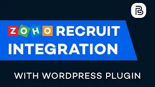 Zoho Recruit Integration With WordPress plugin | Bit Form | WordPress and Zoho Recruit Integration