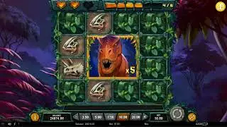 Play'n Go Raging Rex 3 Quick spins Test BONUS!!!
