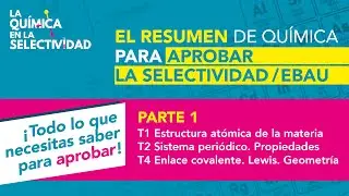 Química Selectividad. Ebau. Resumen para aprobar