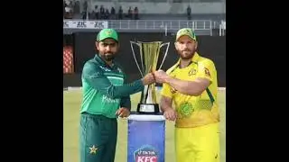 Trophy Unveiled Odis Series Pakistan Vs Australia || Australia Tour of Pakistan 2022 #shorts