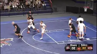 NBA 2K21 Donovan Blankenship Hits a floater over Paolo Banchero