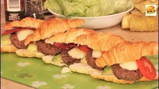 California Croissant Burgers (  Burgers239  -  