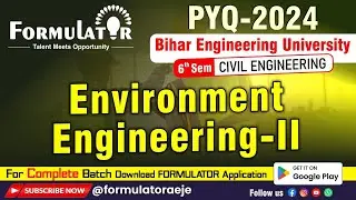 BEU PYQ-2024 Environment Engineering 6th Sem. Civil Engineering