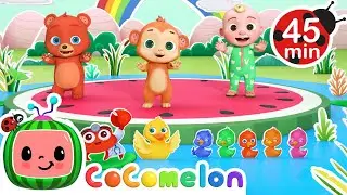 Five Little Duckies Dance Party | CoComelon Kids Songs & Nursery Rhymes