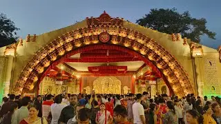 Celebrating Durga Puja in Delhi's most famous durga pandal 🤩