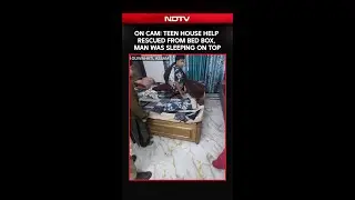 On Camera, Teen House Help Rescued From Bed Box, Man Was Sleeping On Top