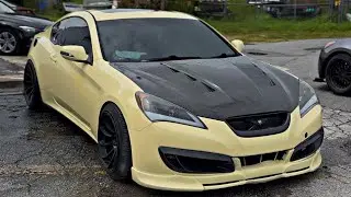 Building My Genesis Coupe in 10 Minutes | Full Transformation + Mini POV Drive