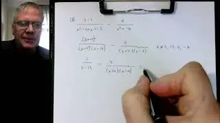 Rational Expression 2 - 2022 01 19 prob3