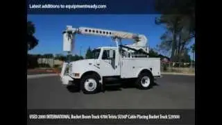 Used Bucket Boom Trucks