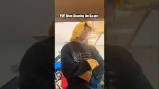 Точка зрения: Мама убирает гараж