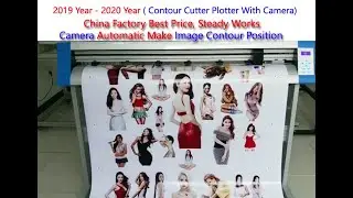 Best Price Camera Coutour Cutting Plotter For Vinyl And Sublimation T-shirts