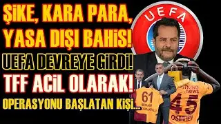 SONDAKİKA Galatasaray'a DEV OPERASYON! Yasa Dışı Bahis, Şike, Kara Para Aklama...