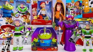 Unboxing Disney Pixar Toy Story toy collection Review | Mystery Zurg Box | Buzz Lightyear Rex Woody