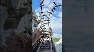 This Disney Ride Pretends to Break&hellip; #shorts #rollercoaster
