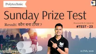 Polytechnic #test-23 | Sunday prize test result 01 Feb  | Raceva academy