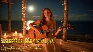 Susurros del Mar y de la Luna 🌙 | Guitarra y Violín Romántico desde la Costa Mediterránea