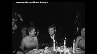September 10, 1960 - Senator John F. Kennedy - Dinner at Chasen's, West Hollywood, CA.