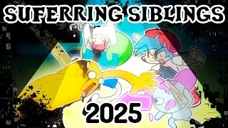 Friday Night Funkin' New SUFFERING SIBLINGS 2025 Mix + Cutscenes + Ending (FNF Mod, Pibby)