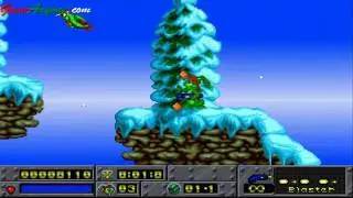 Jazz Jackrabbit (PC) Holiday Hare '94 - Holidaius 1(Read Description)