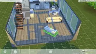 Building a Small Open-Style Loft House With Tons of Natural Light | The Sims 4